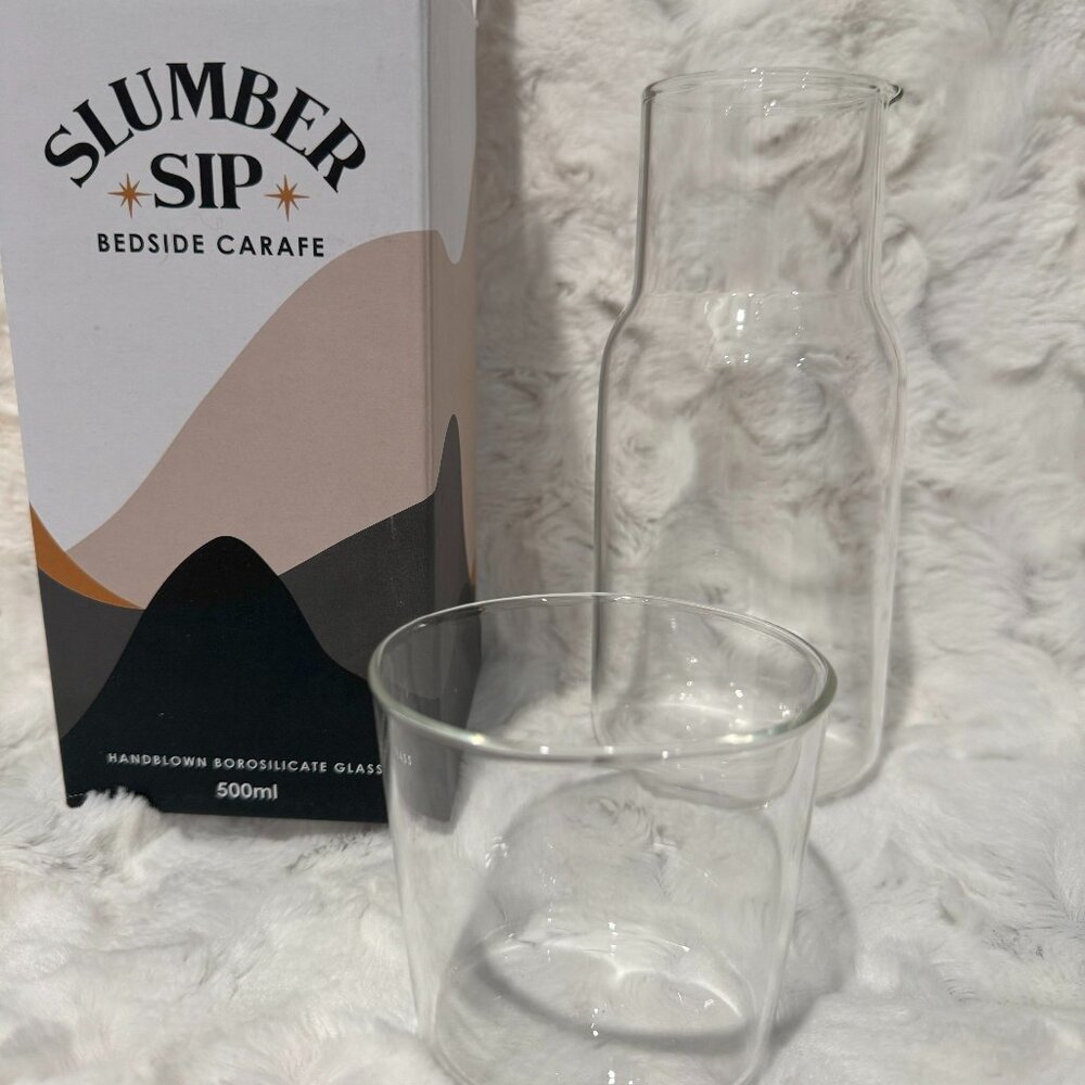 AYNIL CO. | SLUMBER SIP BEDSIDE CARAFE--16oz/500ml